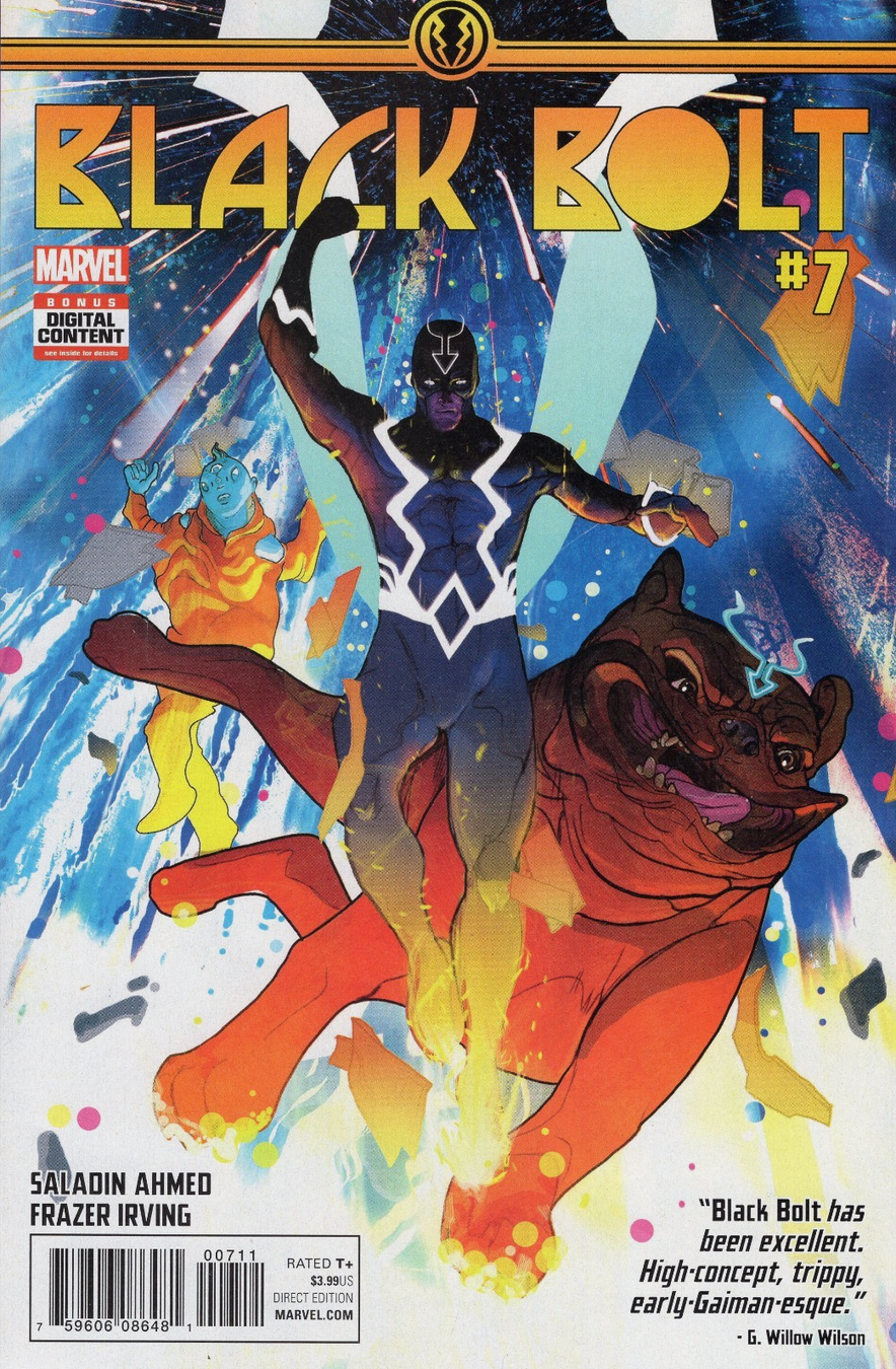 BLACK BOLT #7 2017 Black Bolt MARVEL COMICS