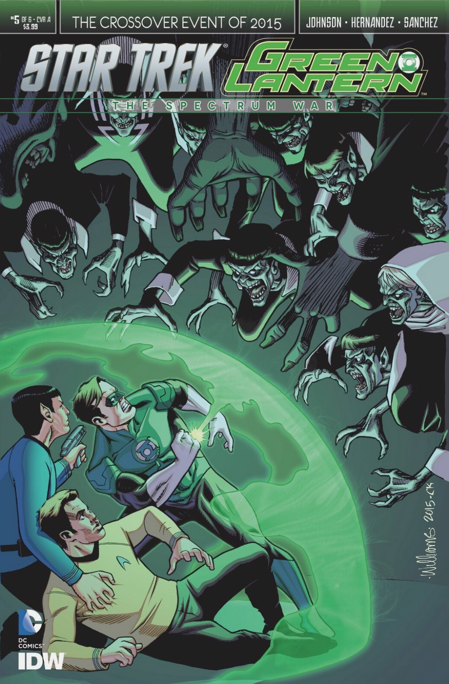 STAR TREK GREEN LANTERN #5 2015 Star Trek IDW PUBLISHING