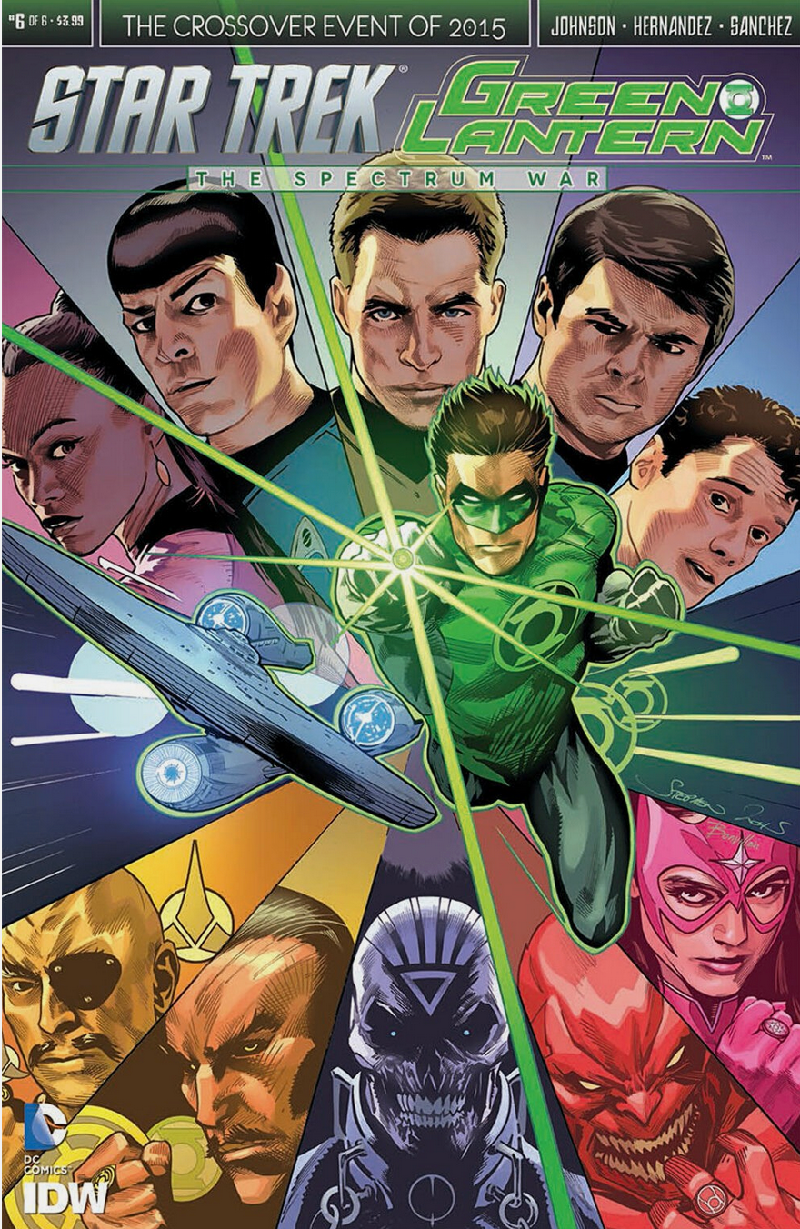 STAR TREK GREEN LANTERN #6 2015 Star Trek IDW PUBLISHING