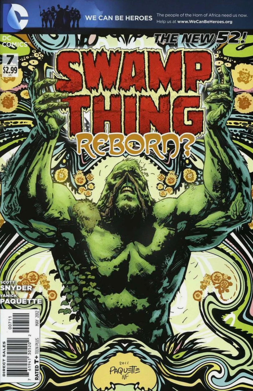 SWAMP THING #7 (MR) 2012 Swamp Thing DC COMICS