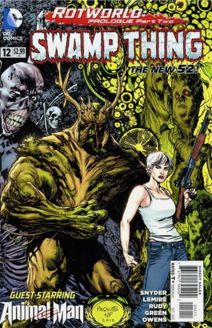 SWAMP THING #12 (MR) 2012 Swamp Thing DC COMICS