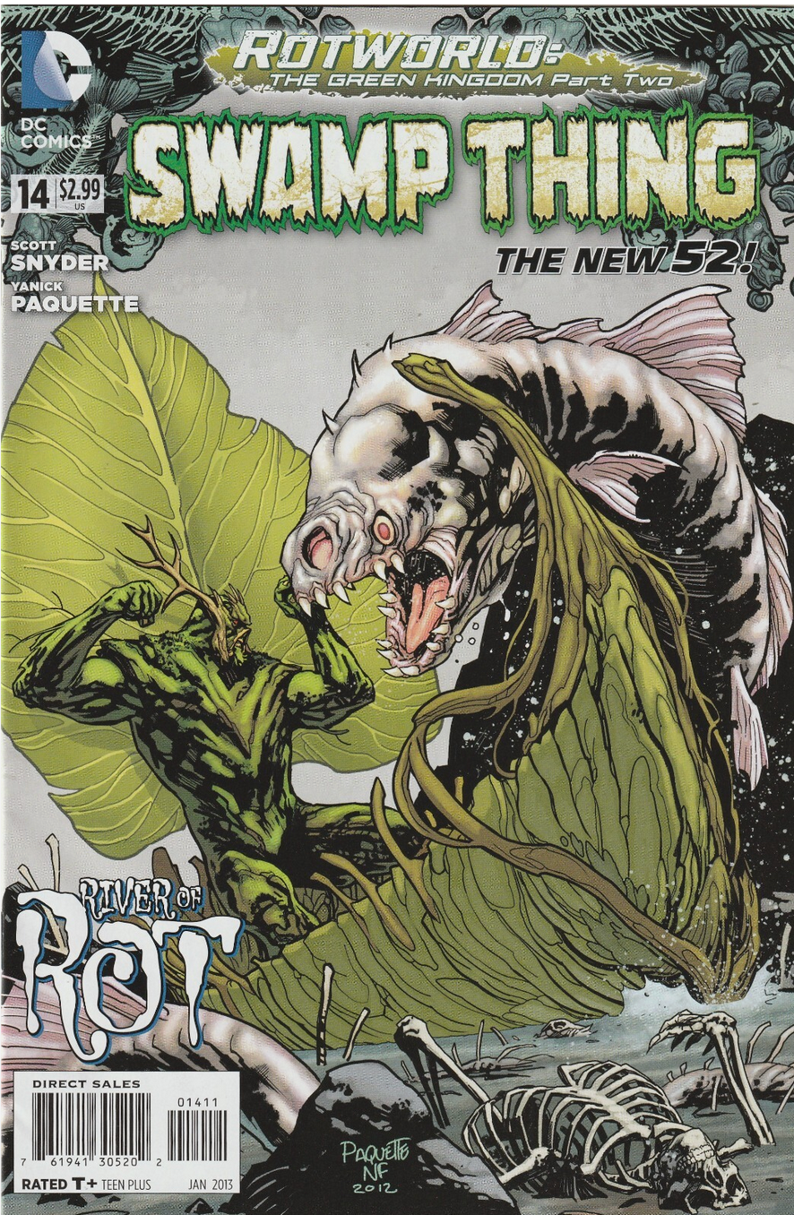 SWAMP THING #14 (MR) 2012 Swamp Thing DC COMICS