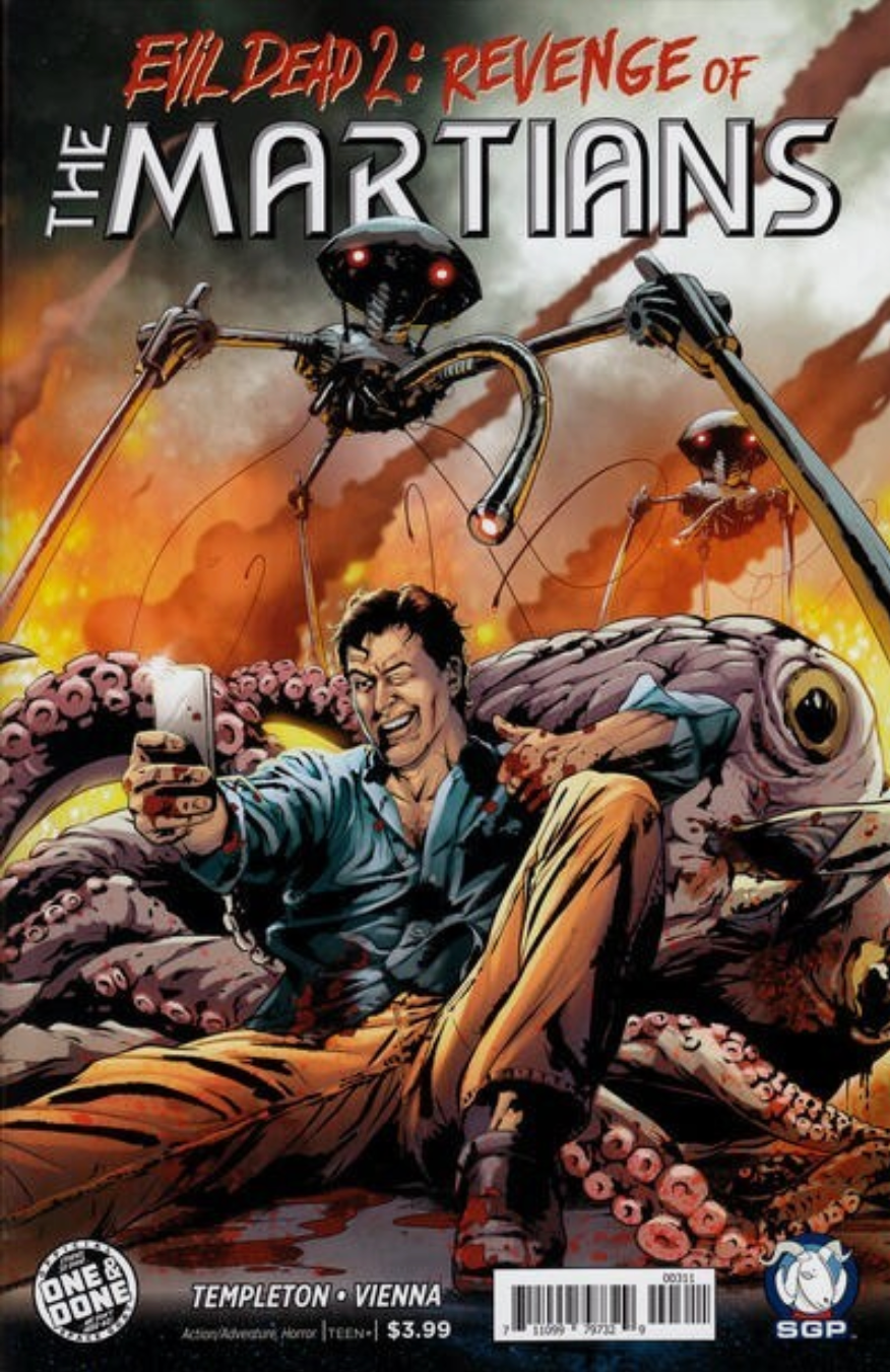 EVIL DEAD 2 REVENGE OF THE MARTIANS #1 2016 Evil Dead SPACE GOAT PUBLISHING