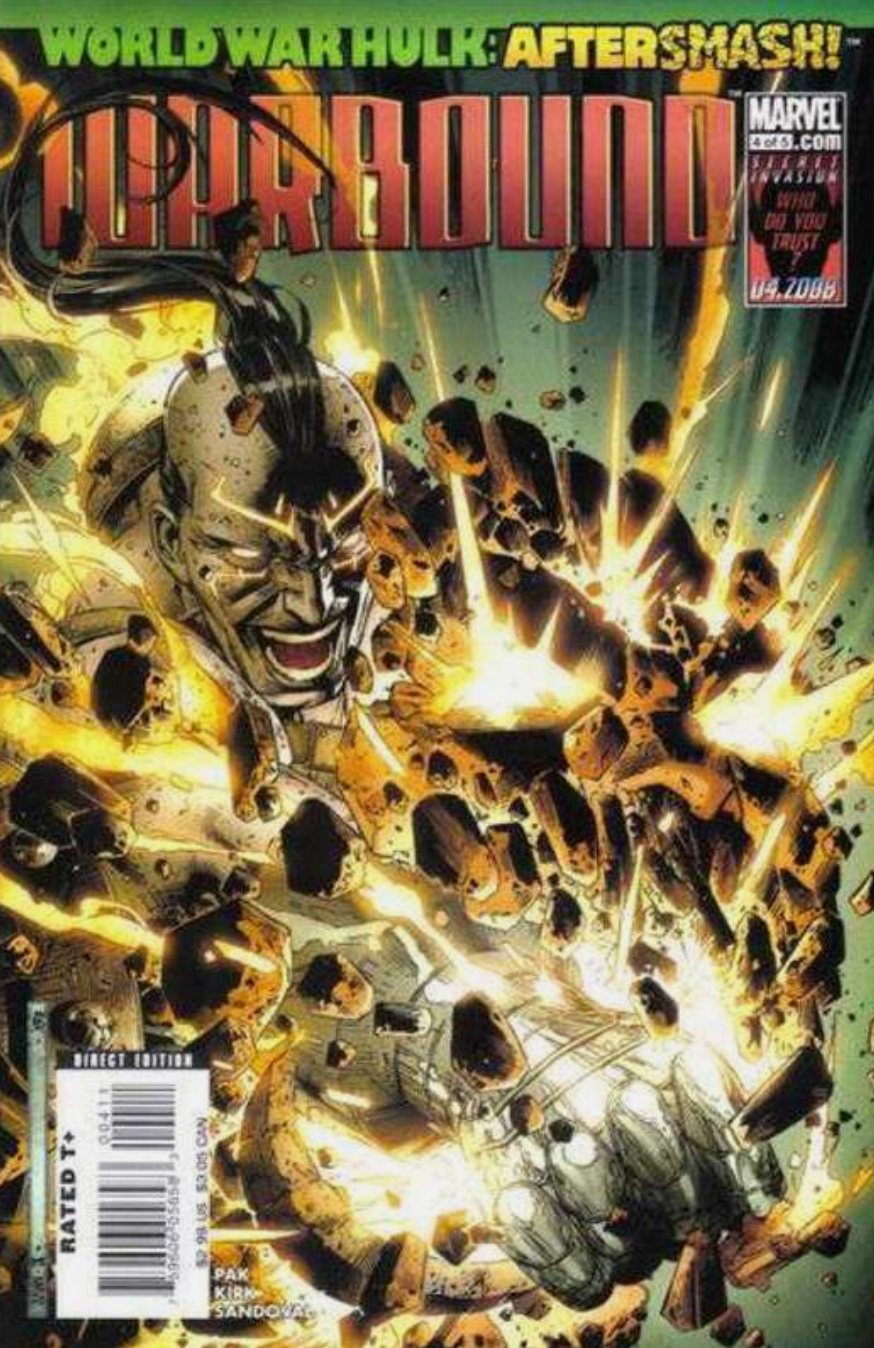 WORLD WAR HULK AFTER SMASH WARBOUND #4 2008 HULK MARVEL COMICS