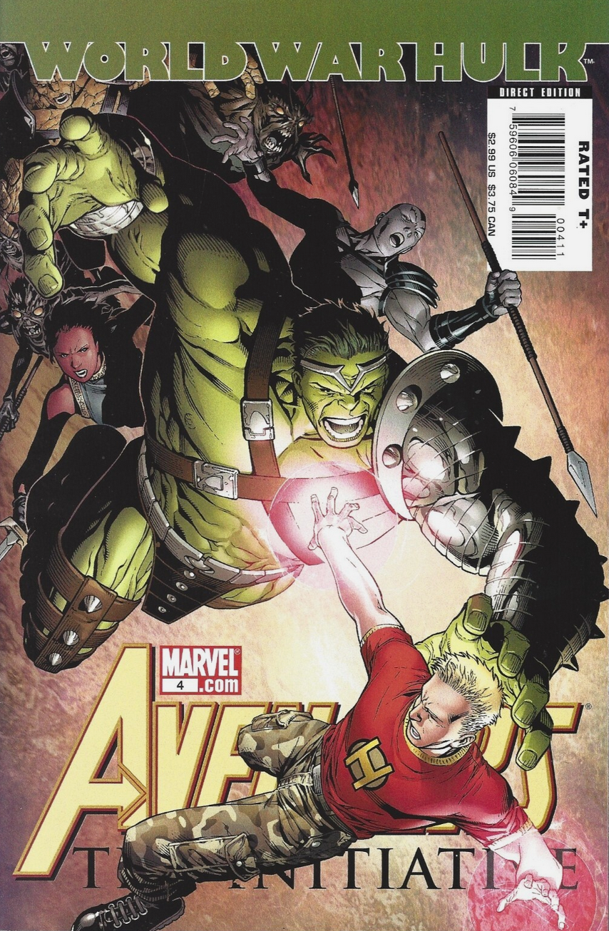 WORLD WAR HULK AVENGERS INITIATIVE #4 2007 HULK MARVEL COMICS