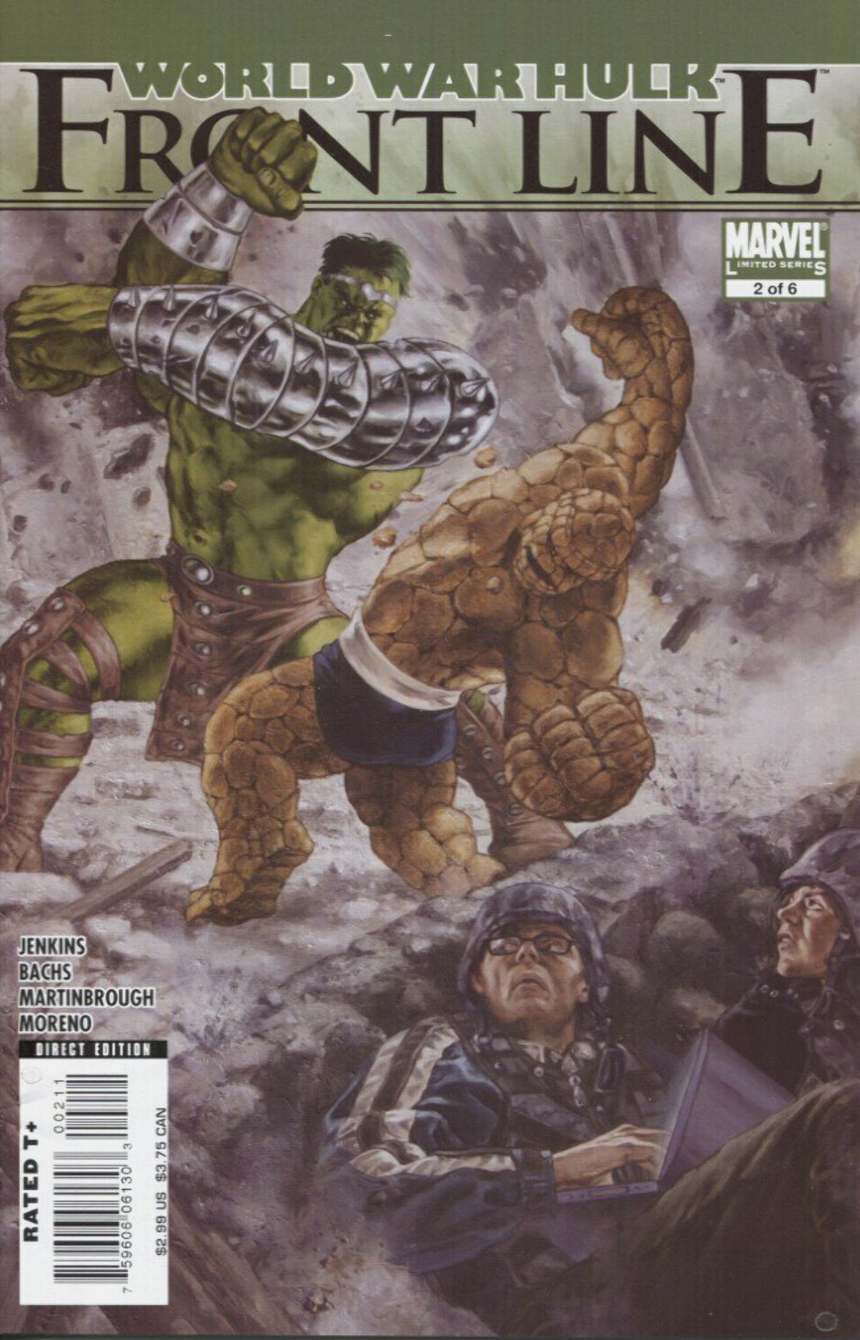 WORLD WAR HULK FRONT LINE #2 2007 HULK MARVEL COMICS