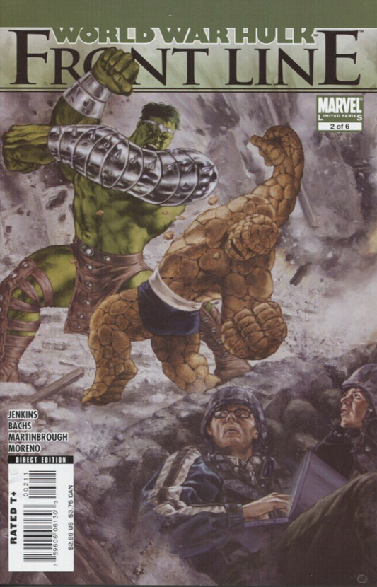 WORLD WAR HULK FRONT LINE #2 2007 HULK MARVEL COMICS