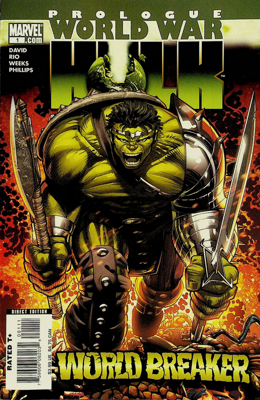 WORLD WAR HULK PROLOGUE WORLD BREAKER #1 2007 HULK MARVEL COMICS