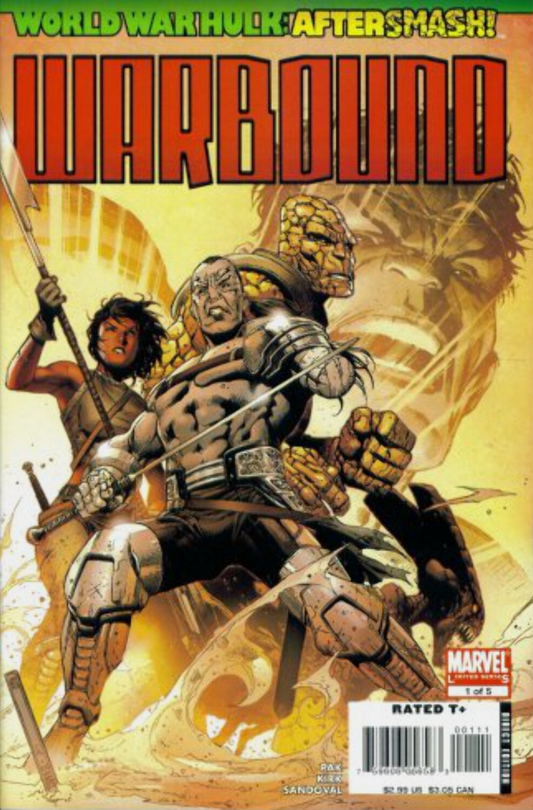 WORLD WAR HULK AFTER SMASH WARBOUND #1 2008 HULK MARVEL COMICS