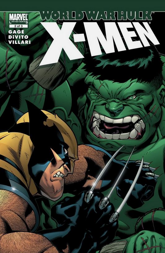 WORLD WAR HULK X-MEN #2 2007 World War Hulk MARVEL COMICS