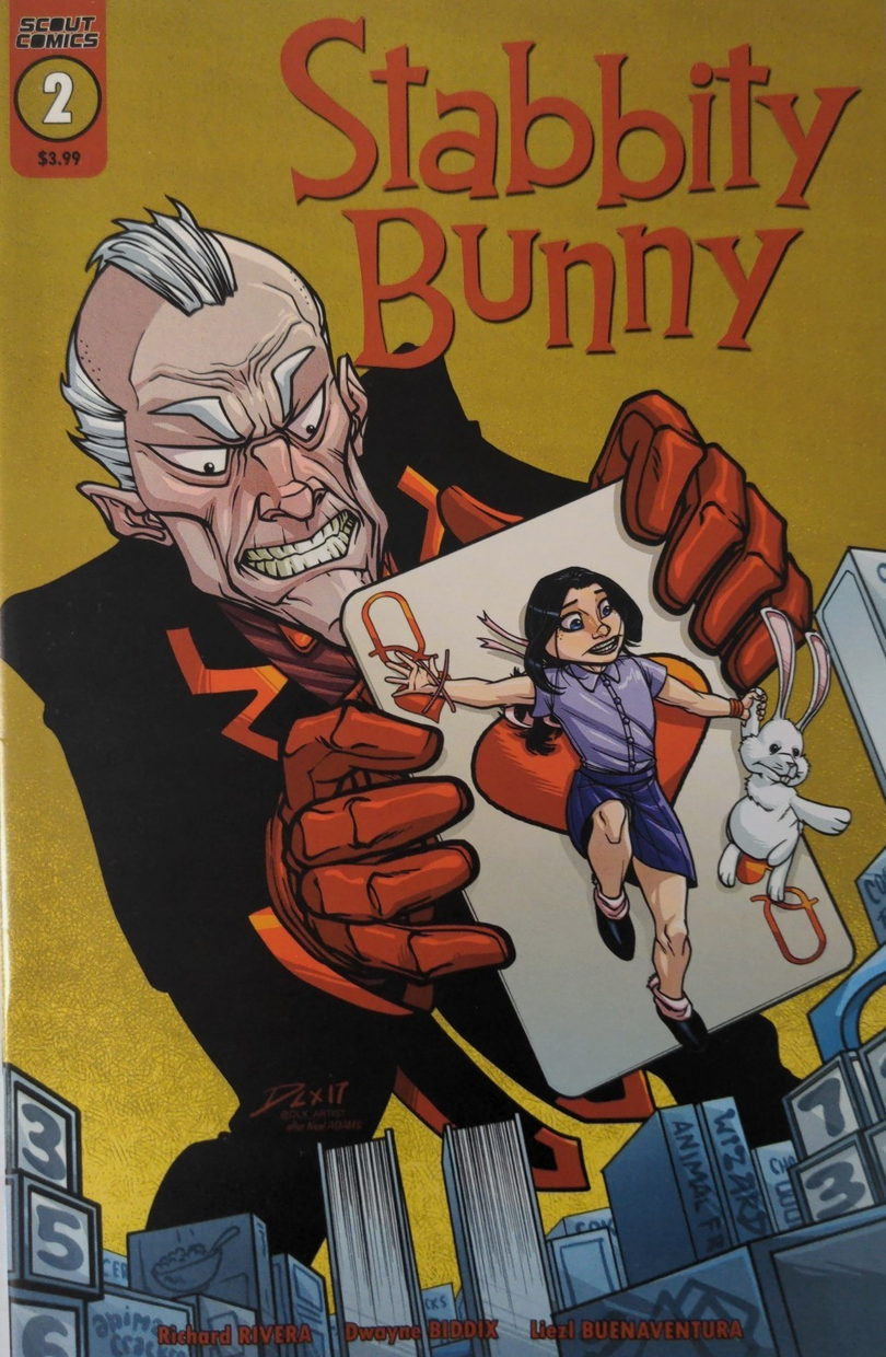 STABBITY BUNNY #2 2ND PRINT HOMAGE VARIANT 2018 Stabbity Bunny SCOUT COMICS