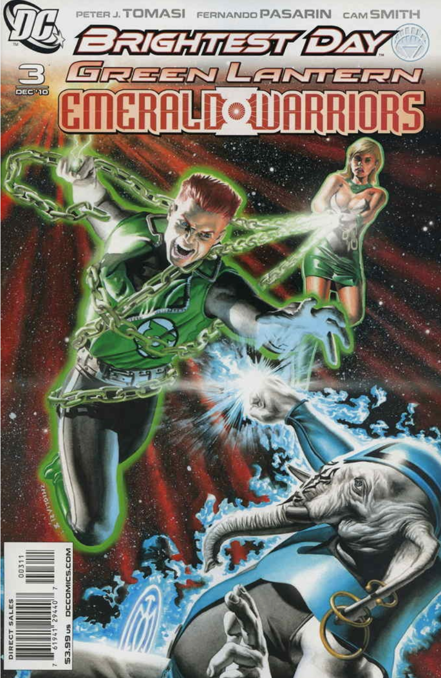 GREEN LANTERN EMERALD WARRIORS #3 (BRIGHTEST DAY) 2010 Green Lantern DC COMICS