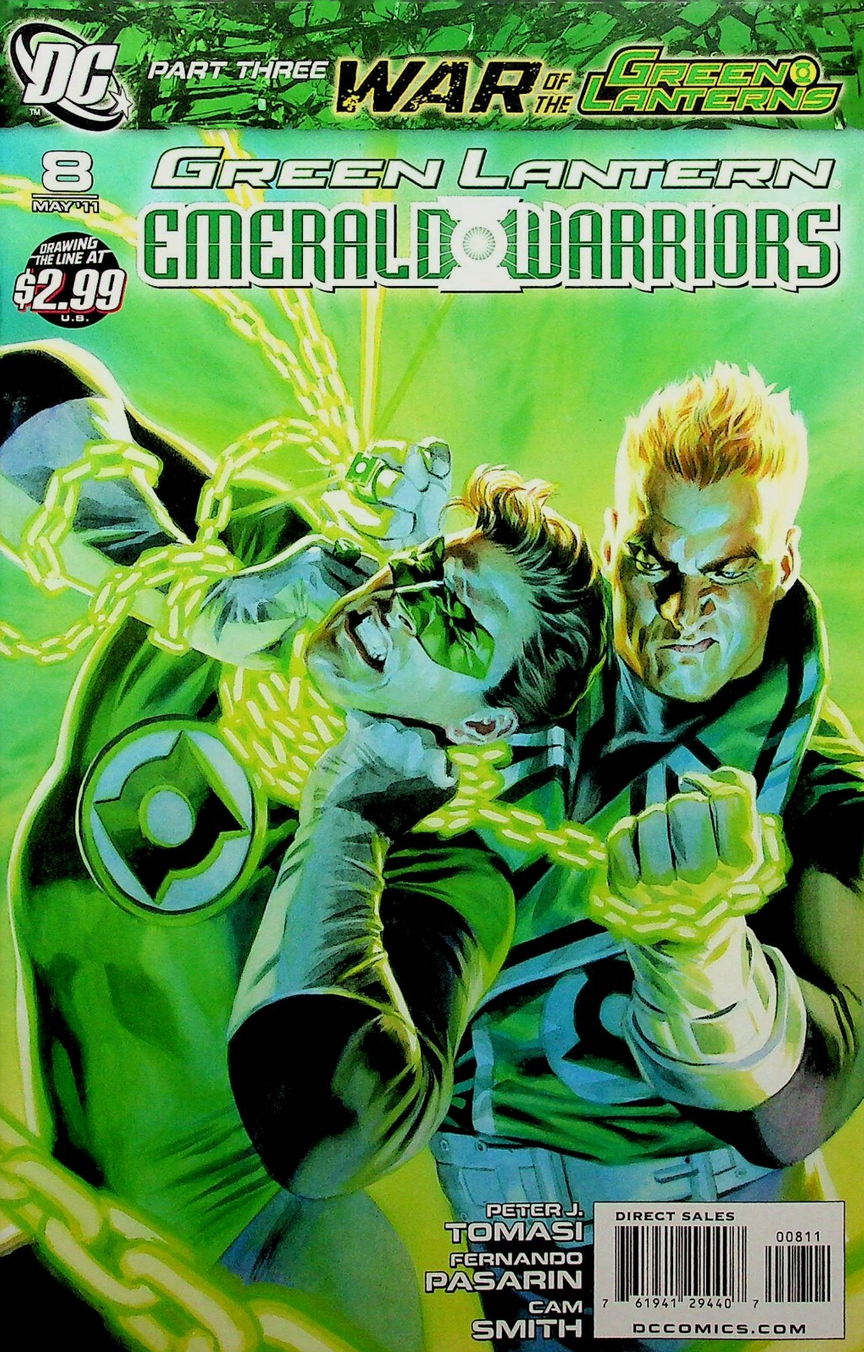 GREEN LANTERN EMERALD WARRIORS #8 2011 Green Lantern DC COMICS