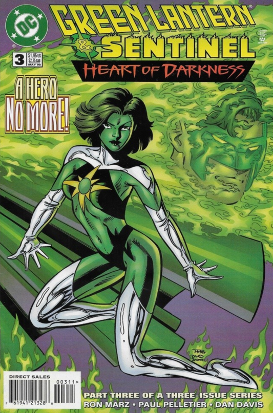GREEN LANTERN SENTINEL HEART OF DARKNESS #3 1998 Green Lantern DC COMICS