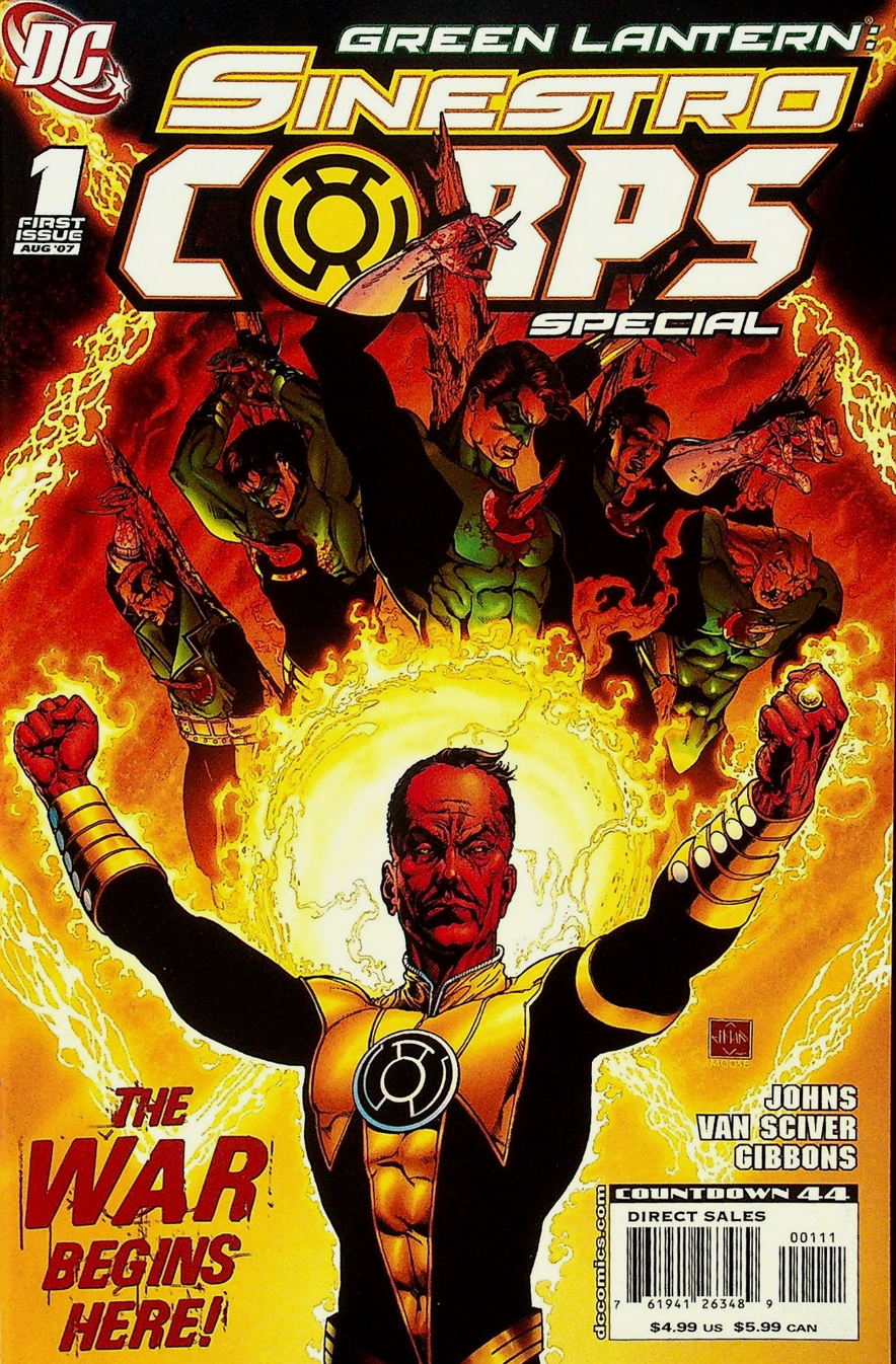 GREEN LANTERN SINESTRO CORPS SPECIAL #1 2007 Green Lantern DC COMICS