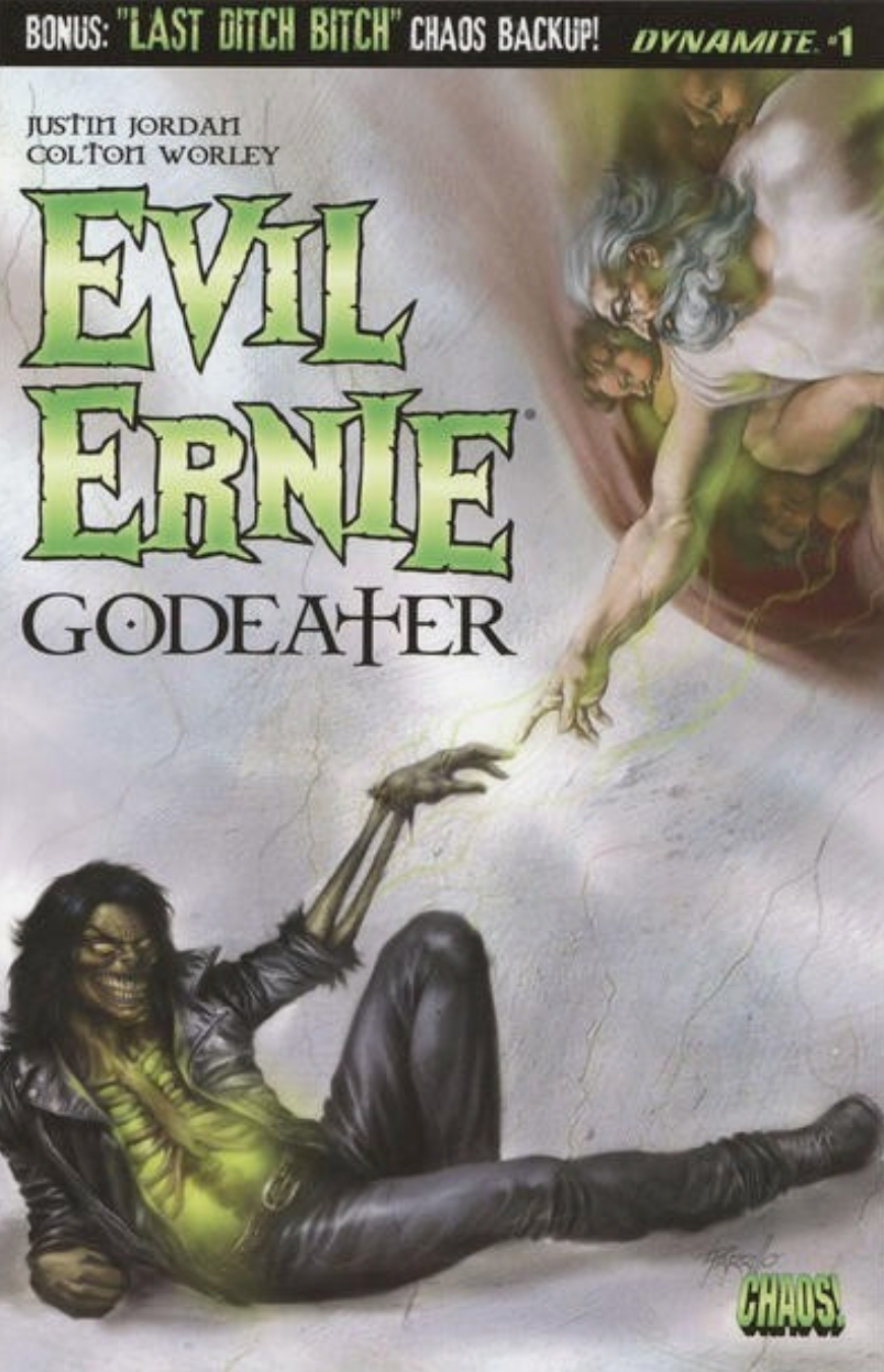 EVIL ERNIE GODEATER #1 PARRILLO HOMAGE VARIANT 2016 Evil Ernie DYNAMITE