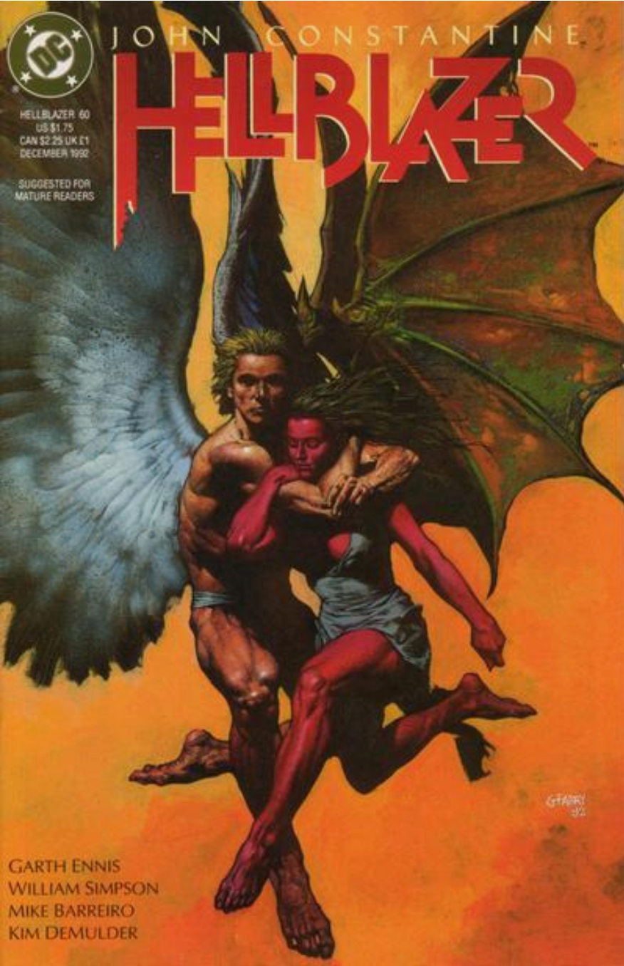 HELLBLAZER #60 1992 Hellblazer DC COMICS