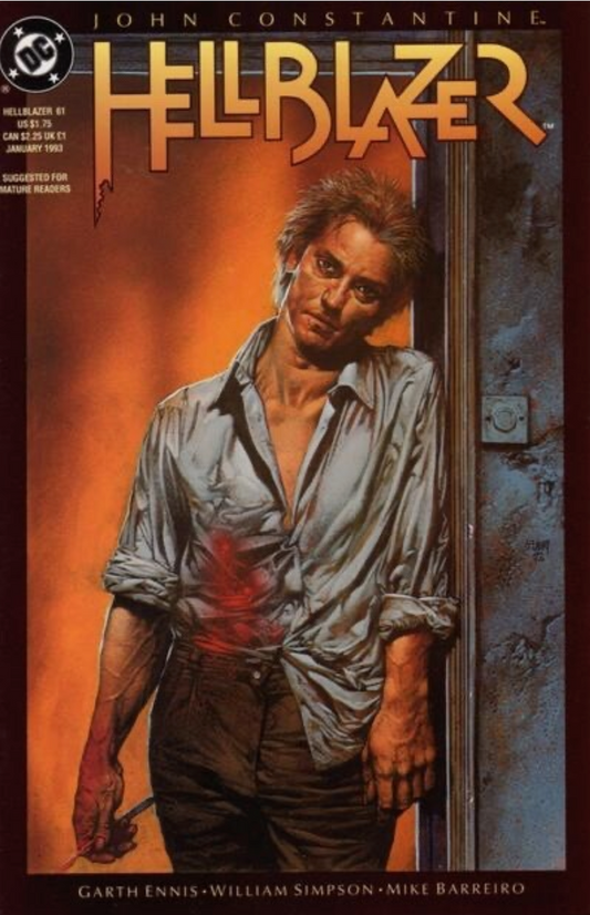 HELLBLAZER #61 1993 Hellblazer DC COMICS