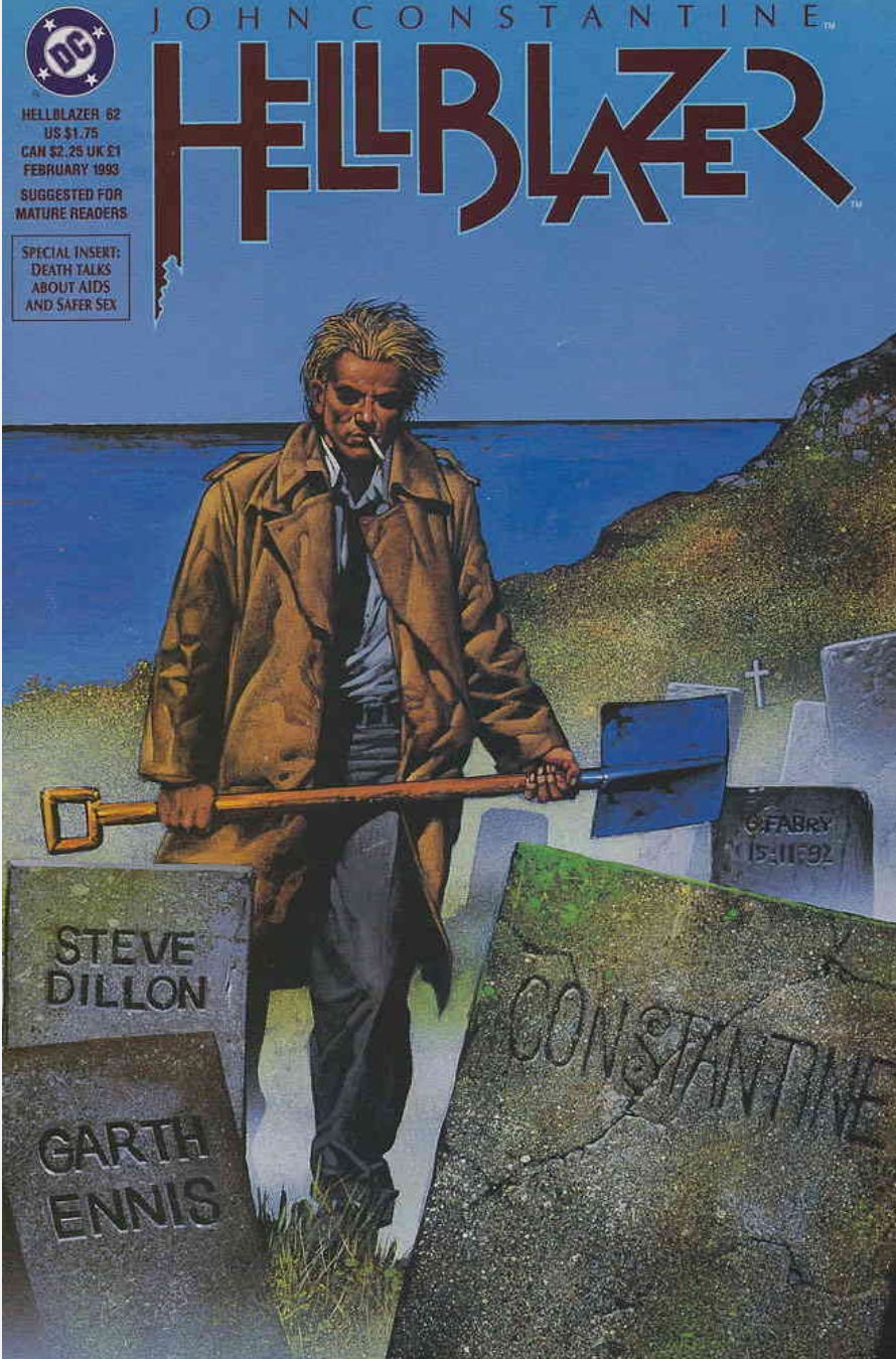 HELLBLAZER #62 1993 Hellblazer DC COMICS