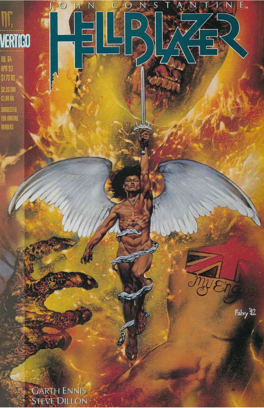 HELLBLAZER #64 1993 Hellblazer DC COMICS