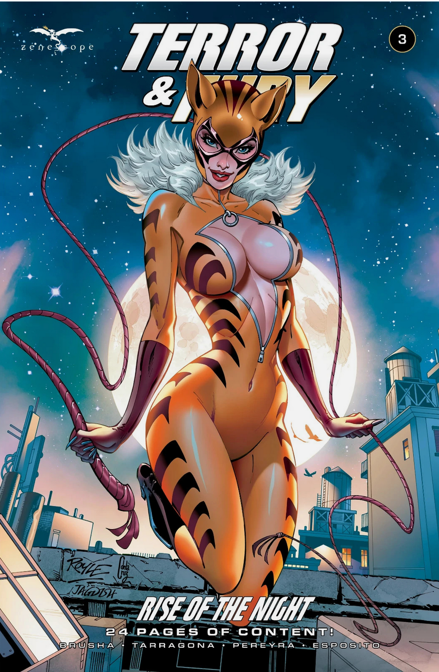 TERROR AND FURY #3 (OF 3) CVR C JOHN ROYLE 2025 ZENESCOPE ENTERTAINMENT INC