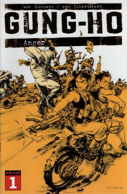 GUNG HO ANGER #1 CVR C KIM JUNG GI (MR) 2021 comic book ABLAZE