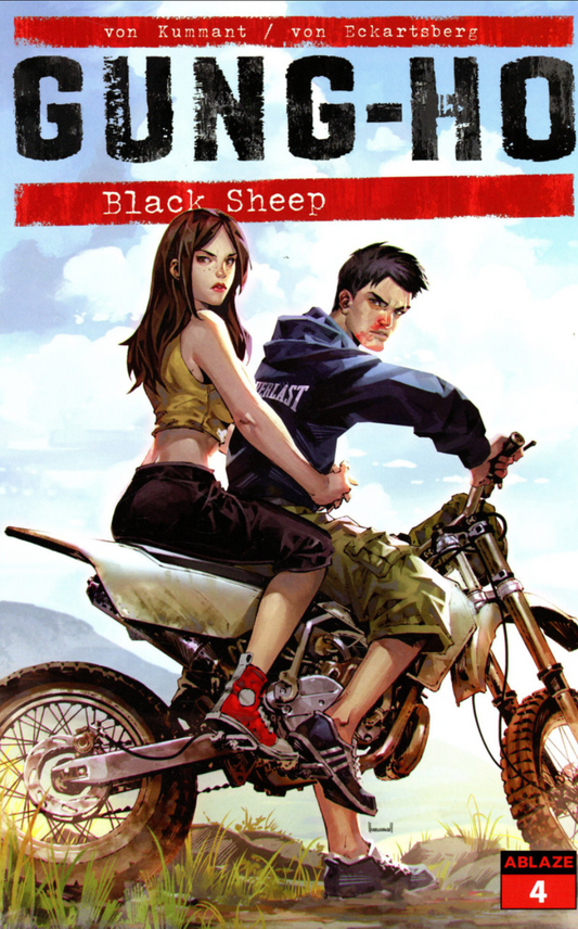 GUNG HO #4 BLACK SHEEP CVR B 2020 comic books ABLAZE