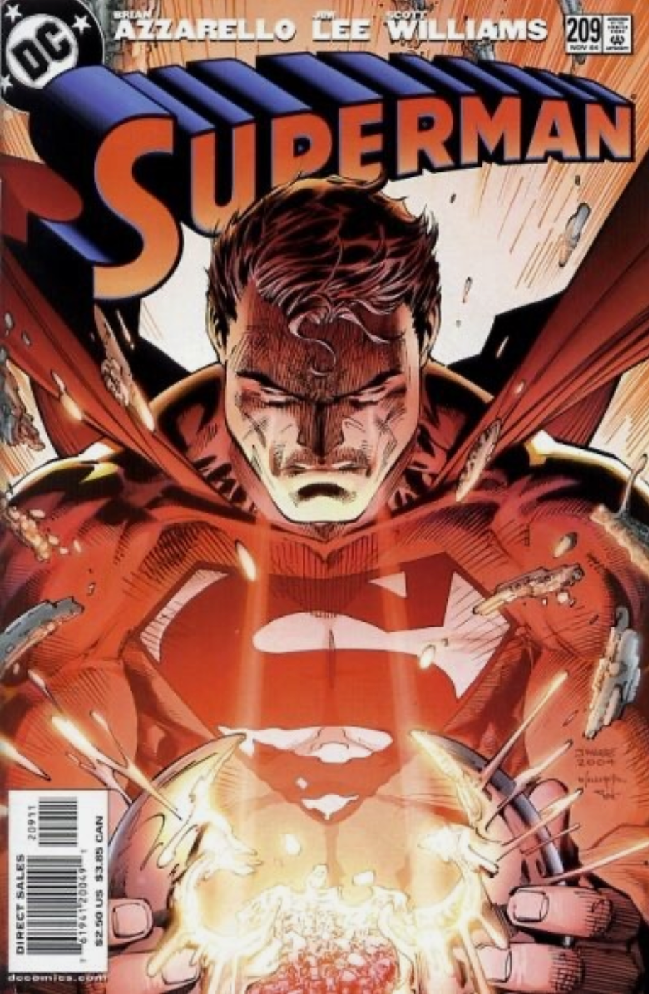 SUPERMAN #209 2004 JIM LEE Superman DC COMICS