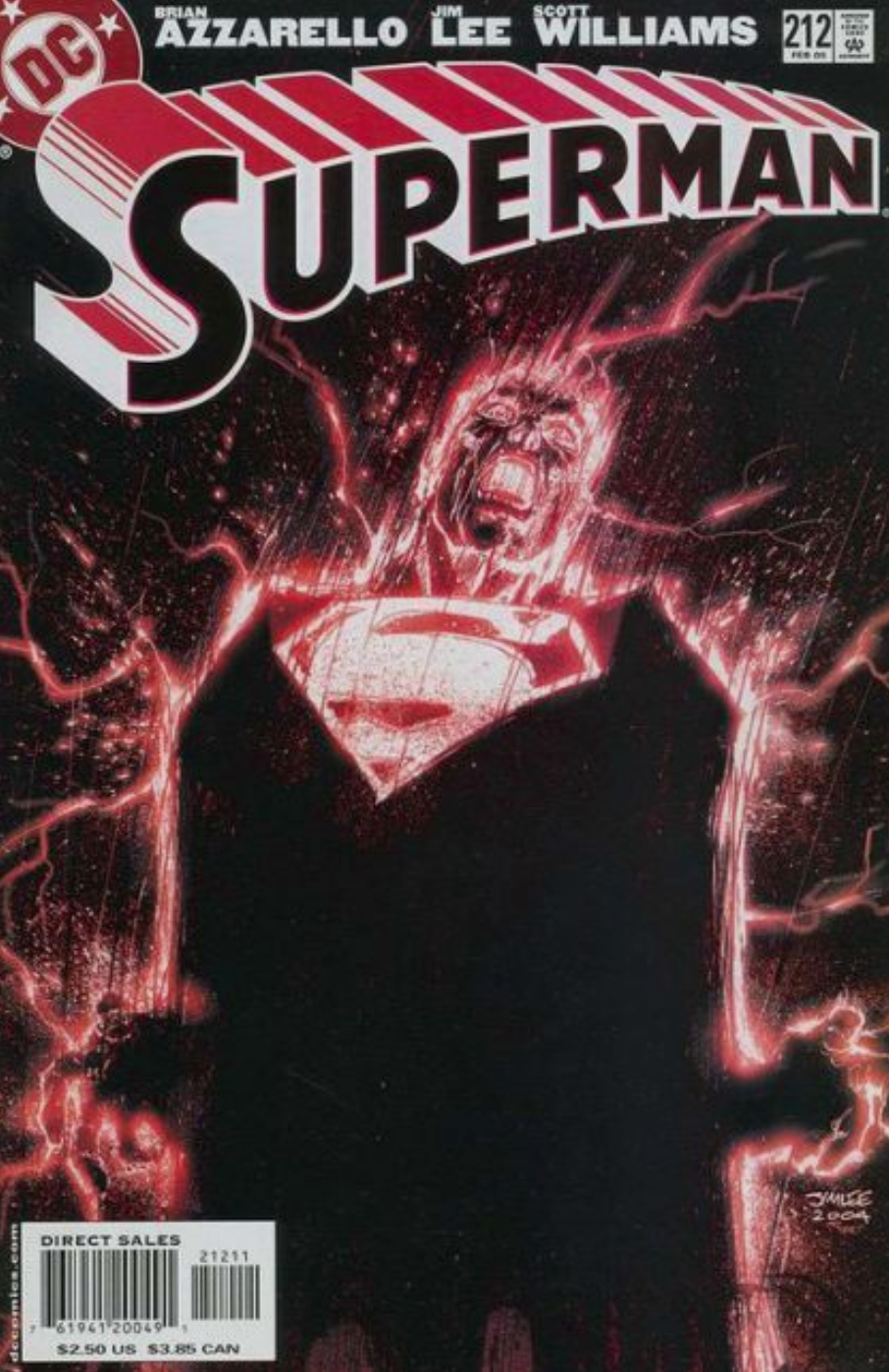 SUPERMAN #212 2004 JIM LEE Superman DC COMICS