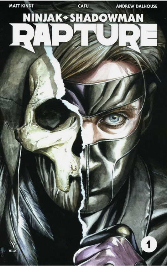 NINJAK SHADOWMAN RAPTURE #1 JG JONES VARIANT 2017 Ninjak VALIANT