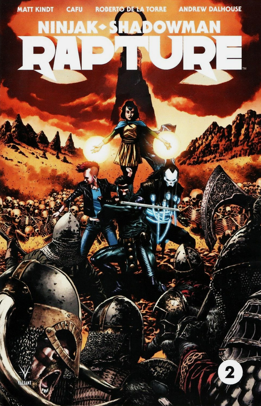 NINJAK SHADOWMAN RAPTURE #2 SUAYAN 2017 Ninjak VALIANT