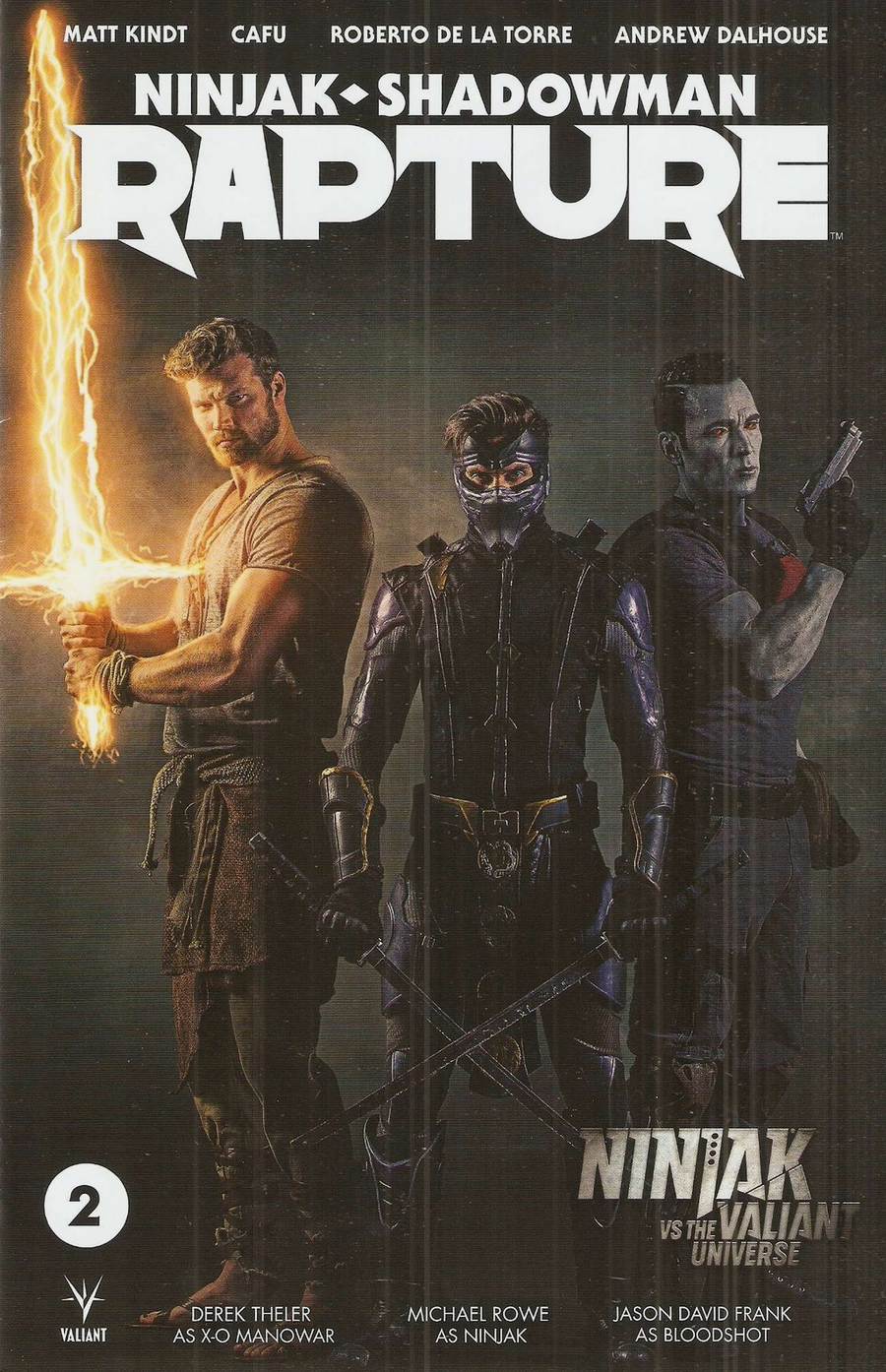 NINJAK SHADOWMAN RAPTURE #2 NINJAK VS VALIANT UNIVERSE VARIANT 2017 Ninjak VALIANT