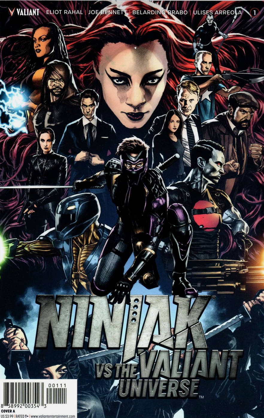 NINJAK VS VALIANT UNIVERSE #1 2018 Ninjak VALIANT