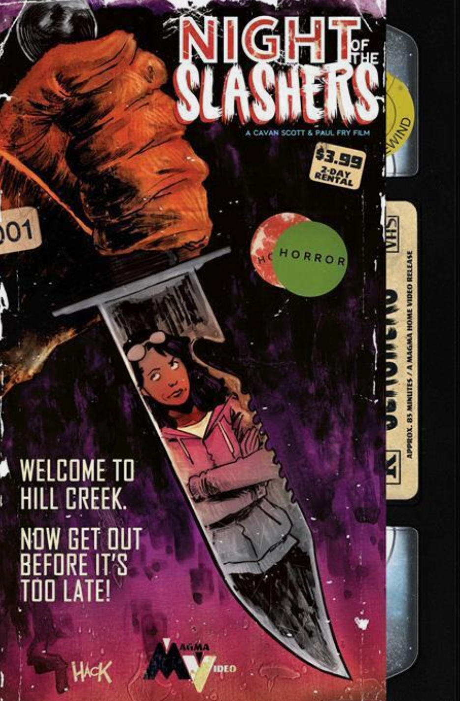 NIGHT OF THE SLASHERS #1 HACK 2024 MAGMA COMIX