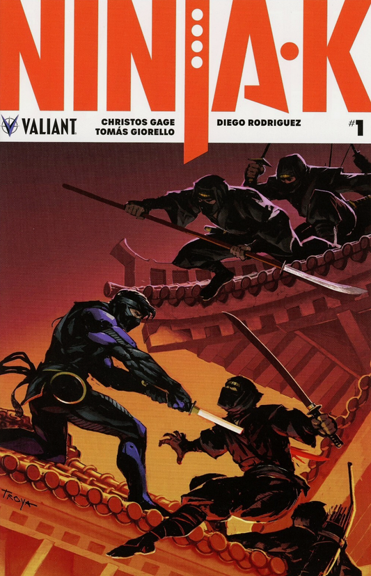 NINJAK #1 TROJYA VARIANT 2017 NINJA-K Ninjak VALIANT