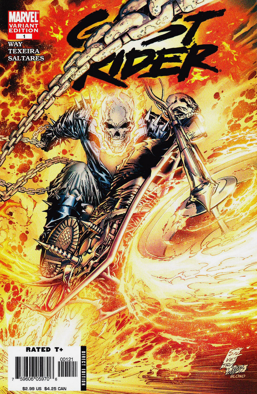 GHOST RIDER #1 SILVESTRI VARIANT 2006