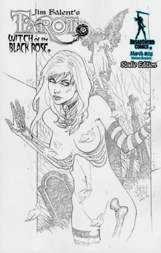TAROT WITCH OF THE BLACK ROSE #115 VARIANT 2016 Tarot BROADSWORD COMICS