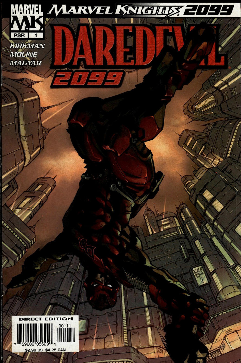 MARVEL KNIGHTS 2099 DAREDEVIL #1 2004 (1ST APP SAMUEL FISK) Daredevil MARVEL COMICS