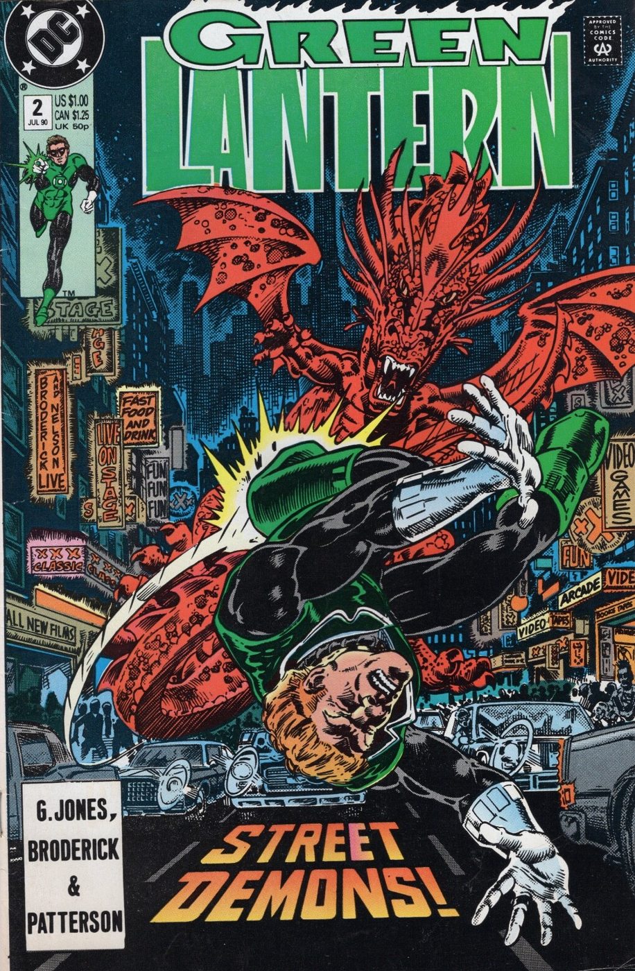 GREEN LANTERN #2 1990 Green Lantern MARVEL COMICS