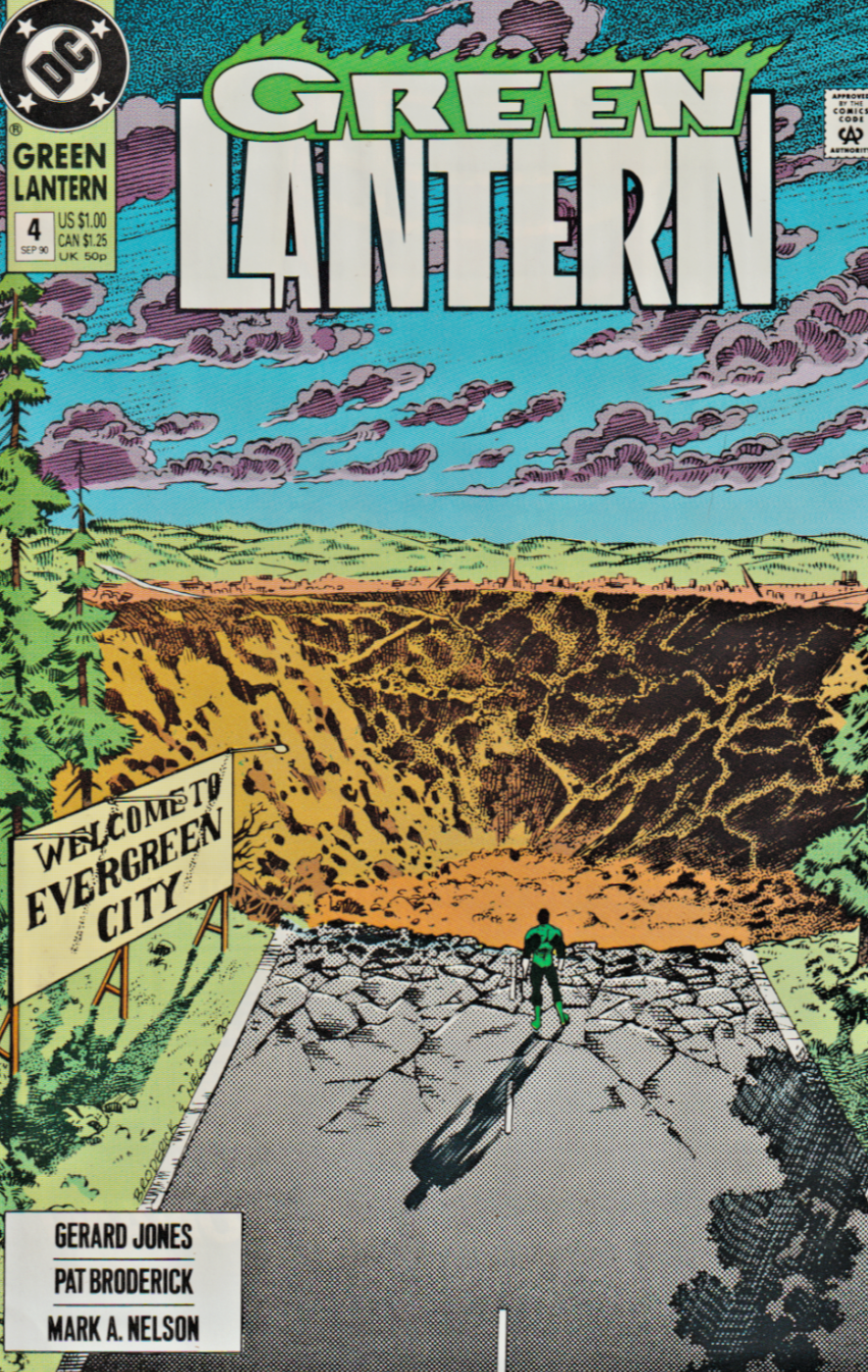 GREEN LANTERN #4 1990