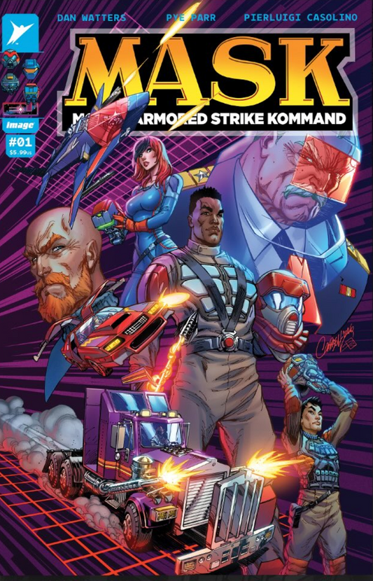 06/03/2026 MASK #1 CVR O J SCOTT CAMPBELL & SABINE RICH FOIL VARIANT IMAGE COMICS