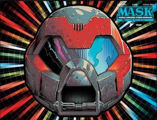 06/03/2026 MASK #1 CVR P PYE PARR & LUKE PREECE & ANDRES JUAREZ DIE CUT FOIL MASK VARIANT IMAGE COMICS