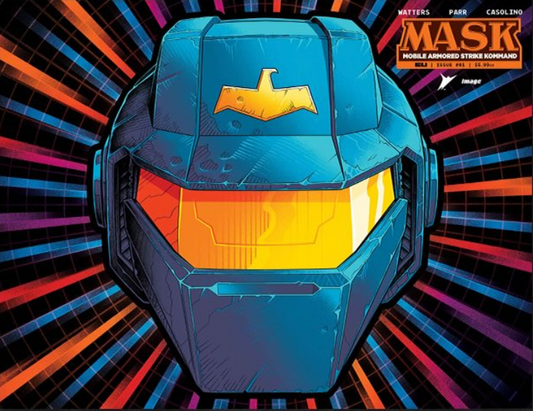 06/03/2026 MASK #1 CVR Q PYE PARR & LUKE PREECE & ANDRES JUAREZ DIE CUT FOIL MASK VARIANT IMAGE COMICS