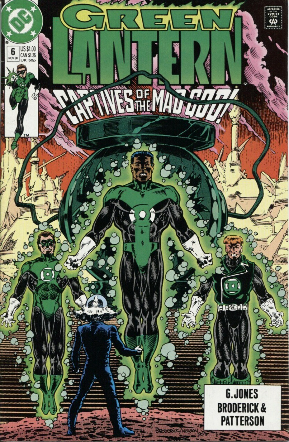 GREEN LANTERN #6 1990 Green Lantern MARVEL COMICS