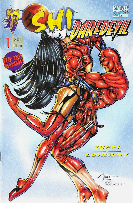 DAREDEVIL SHI CROSSOVER FLIPBOOK 1997 Daredevil MARVEL COMICS