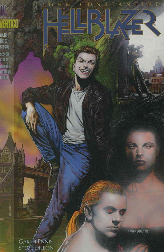 HELLBLAZER #68 1993 Hellblazer DC COMICS