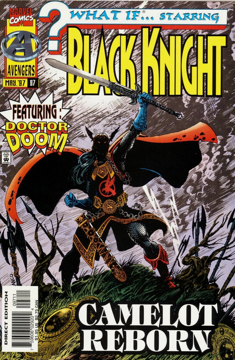 WHAT IF #97 BLACK KNIGHT 1997 What If MARVEL COMICS