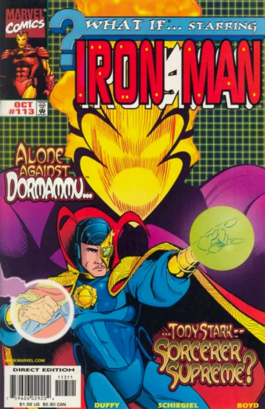 WHAT IF #113 IRON MAN ALONE AGAINST DORMAMMU 1998 What If MARVEL COMICS