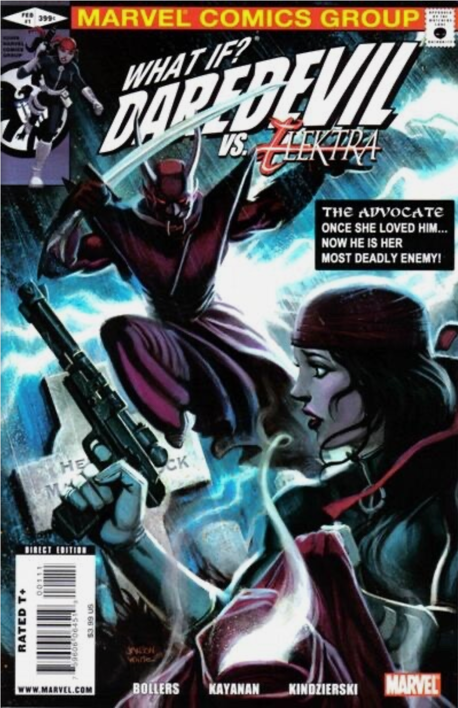 WHAT IF #1 DAREDEVIL VS ELEKTRA 2010 What If MARVEL COMICS