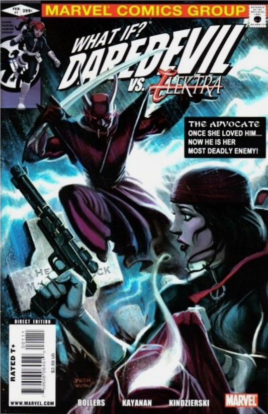 WHAT IF #1 DAREDEVIL VS ELEKTRA 2010 What If MARVEL COMICS